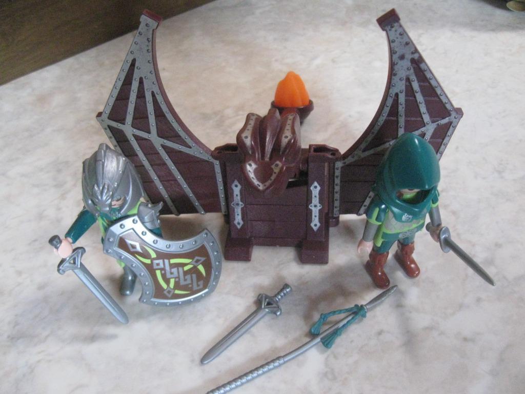 Playmobil draken katapult met drakenridders, Enlèvement ou Envoi, Comme neuf