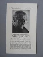 bidprentje Cyriel Verschaeve Ardooie 1874 - 1949, Ophalen of Verzenden, Bidprentje