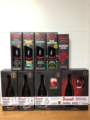 Duvel barrel aged batch 1 tem 9 complete set  beschikbaar voor biedingen