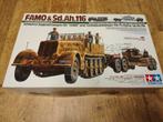 Tamiya half track Famo 1/35, Hobby & Loisirs créatifs, Modélisme | Voitures & Véhicules, Enlèvement, Tamiya