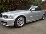 Bmw 318ci cabrio, bwj 2003, Auto's, BMW, Achterwielaandrijving, Zwart, Cabriolet, Leder