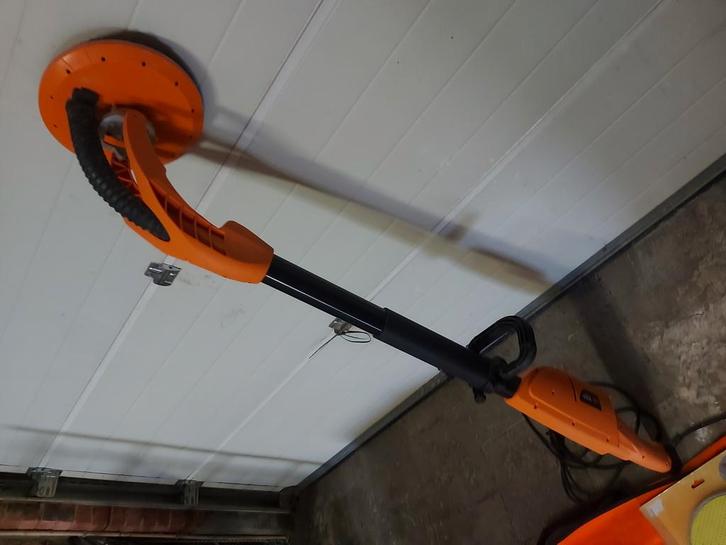 Spit DWS225 Wand-, plafondschuurmachine 225 mm incl papieren, Doe-het-zelf en Bouw, Gereedschap | Schuurmachines, Zo goed als nieuw