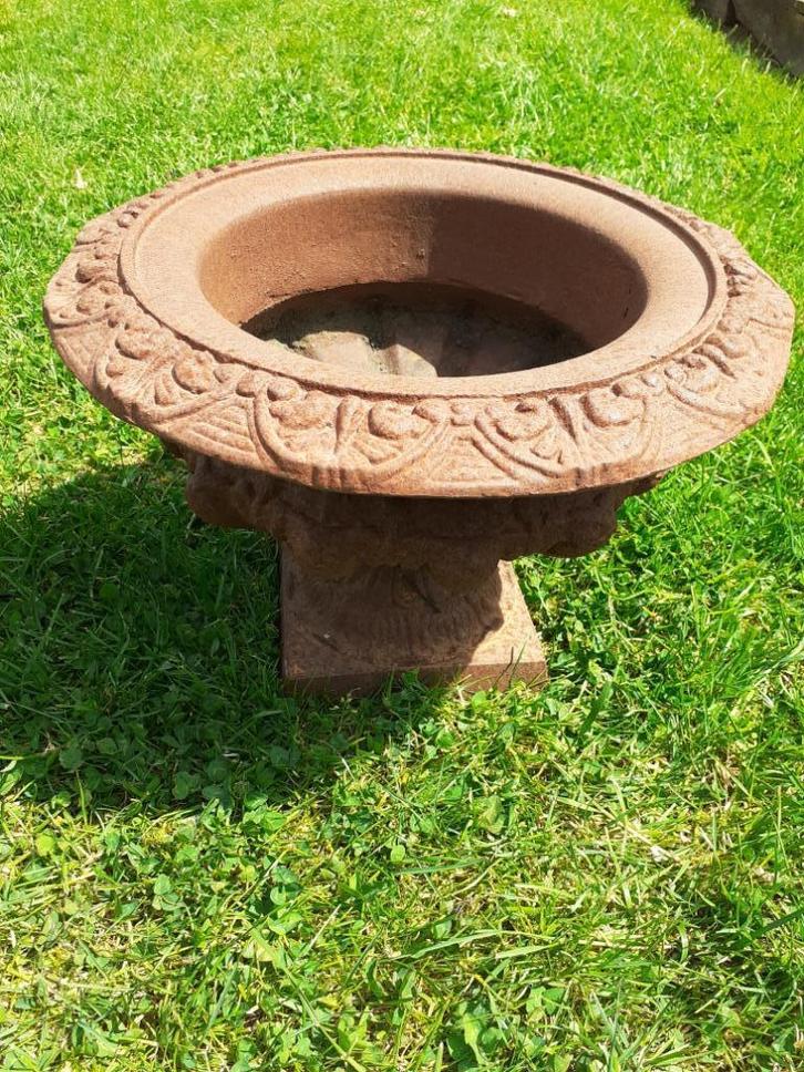 PRACHTIGE GIETIJZEREN WASBAK, Tuin en Terras, Tuinvazen, Zo goed als nieuw, Ophalen