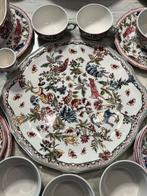 Grand plat «Jardin Imaginaire» Gien France, Ophalen of Verzenden