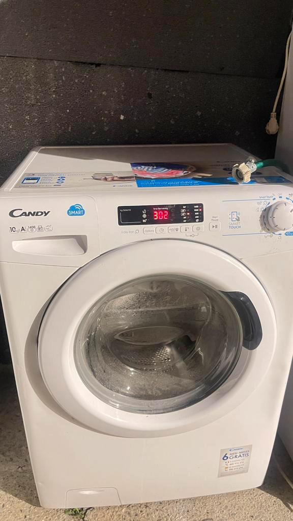 machine a laver Candy smart  8 KGs A+ etat neuf !, Elektronische apparatuur, Wasmachines, Zo goed als nieuw, Voorlader, 8 tot 10 kg