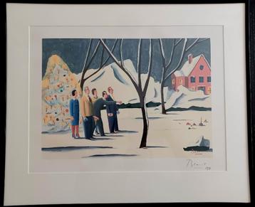 Benoît van Innis, zeefdruk (1991, gesigneerd) beschikbaar voor biedingen