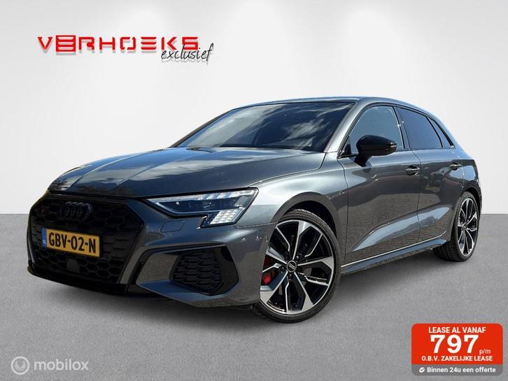 Audi S3 2.0 TFSI S3 quattro / Pano / leer / B&O / 19" / ACC, Auto's, Audi, Te koop, S3, 4x4, ABS, Achteruitrijcamera, Adaptive Cruise Control