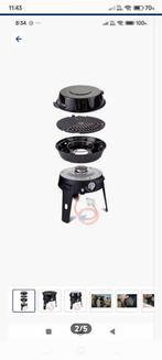 Kleine bbq op gas compact in een zak, Caravans en Kamperen, Ophalen, Zo goed als nieuw