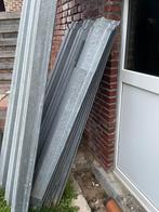 Ijzeren dakplaten, Doe-het-zelf en Bouw, Dakpannen en Dakbedekking, Gebruikt, Metaal, Grijs, Ophalen