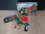 Lego Minecraft 21179 paddenstoelenhuis, Kinderen en Baby's, Complete set, Ophalen of Verzenden, Lego, Zo goed als nieuw