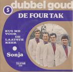 De Four Tak – Kus me voor de laatste keer / Sonja – Single, Cd's en Dvd's, Vinyl Singles, Nederlandstalig, Gebruikt, Ophalen of Verzenden