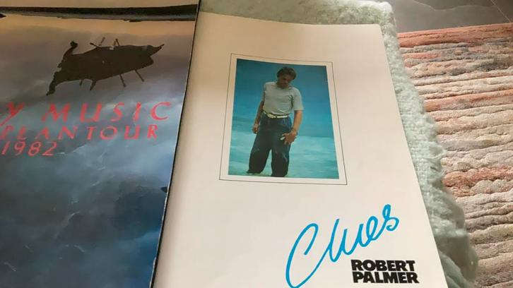 Concert memorabilia Roxy Music + Robert Palmer, Boeken, Kunst en Cultuur | Beeldend, Gelezen, Ophalen of Verzenden