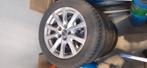 Mazda 6 alu velgen 17 inch met winterbanden, Auto-onderdelen, Banden en Velgen, Ophalen, Velg(en), 17 inch, Winterbanden