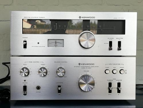 Versterker Kenwood KA-3300 en Kenwood Tuner KT-3300, TV, Hi-fi & Vidéo, Chaîne Hi-fi, Utilisé, Haut-parleurs, Portable, Enlèvement