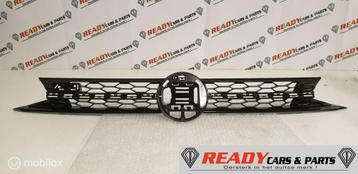 POLO 2G AW1 HOOGGLANS ZWART GTI Grille ZONDER LIJST EMBLEEM beschikbaar voor biedingen