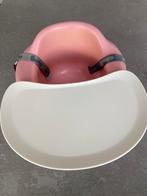 Roze Bumbo zitje met tablet en veiligheidsriemen, Kinderen en Baby's, Ophalen, Gebruikt