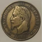 Frankrijk 5 centimes, 1861 "A" - Paris Keizer Napoleon III, Frankrijk, Ophalen of Verzenden, Losse munt