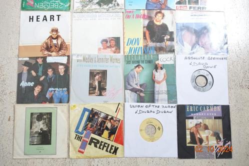 Lot de 40 pièces en vinyle de 12" et 20 pièces de 7", CD & DVD, Vinyles Singles, 7 pouces, Enlèvement