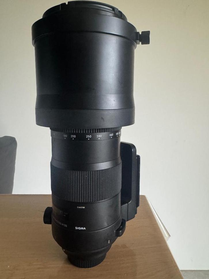 Sigma SPORTS 150-600 nikon + toebehoren, Audio, Tv en Foto, Foto | Lenzen en Objectieven, Zo goed als nieuw, Telelens, Zoom, Ophalen
