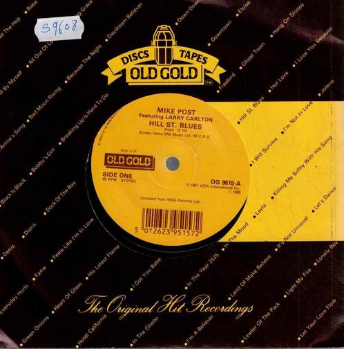 Vinyl, 7"   -   Mike Post – Hill St. Blues / The Rockford Fi, Cd's en Dvd's, Vinyl | Overige Vinyl, Overige formaten, Ophalen of Verzenden
