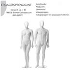 Mannequins XXL Mannelijk of Vrouwelijk met Egg Hoofd EPG, Kleding | Dames, Overige typen, Wit, Nieuw, Ophalen of Verzenden