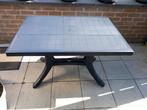 table de terrasse, Tuin en Terras, Tuintafels, Ophalen, Zo goed als nieuw, Rechthoekig, Plastic