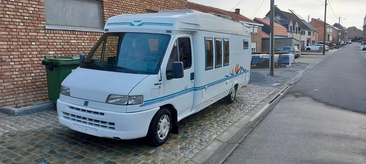 Camper/mobilhome hobby T650, Auto's, Fiat, Particulier, Bluetooth, Radio, Diesel, Handgeschakeld, Voorwielaandrijving, Ophalen