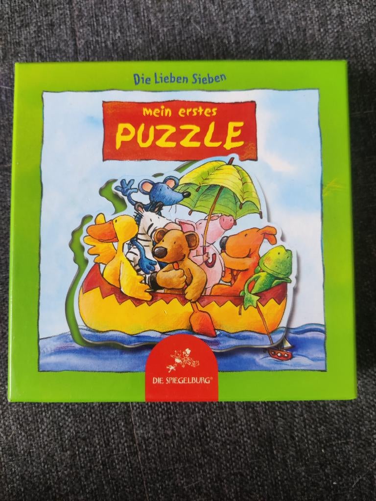 Puzzel dieren baby of kleuter, Kinderen en Baby's, Speelgoed | Kinderpuzzels, Ophalen, Minder dan 10 stukjes, Gebruikt, 6 maanden tot 2 jaar