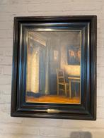 Schilderij “Stilleven:  de haard”, Ophalen