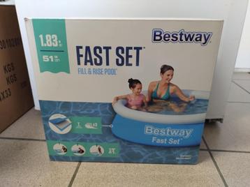 Bestway opzet zwembad Fast Set - Nieuw   beschikbaar voor biedingen