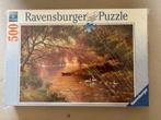 Puzzel Ravensburger 500 pc, Ophalen of Verzenden, 500 t/m 1500 stukjes, Gebruikt, Legpuzzel