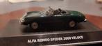 Alfa Romeo Spider 2000 verde 1:43 in vitrinedoosje MaxiCar, Ophalen of Verzenden