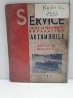 Rovin D4 - Fregate - 1953 Revue Technique Service automobile, Enlèvement ou Envoi