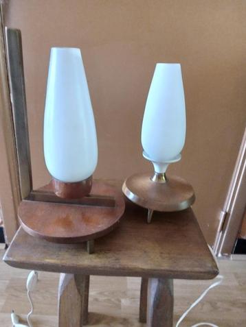 2 lampes de chevets années 60, Enlèvement