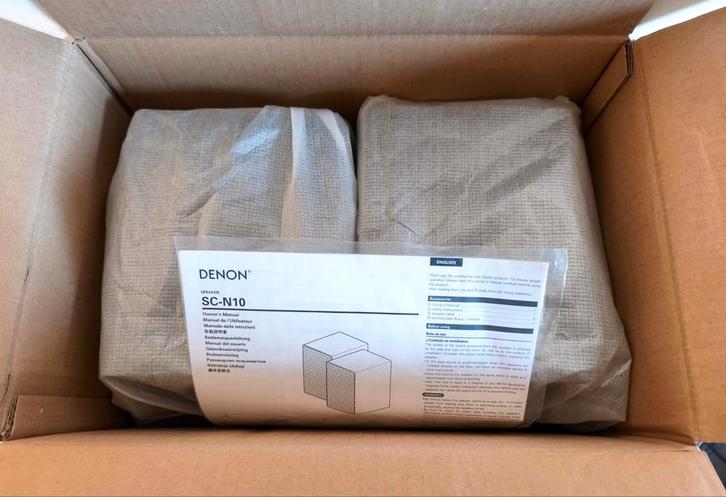 Enceintes DENON SC-N10 : 2 VOIES - 2 X 120W, TV, Hi-fi & Vidéo, Enceintes, Neuf, Haut-parleurs Frontaux, Arrière ou Stéréo, 120 watts ou plus