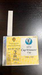 Ticket finale coupe des coupes 1996 PSG - Rapid Vienne, Collections, Affiche, Image ou Autocollant, Utilisé