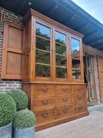 Eiken buffetkast/vitrinekast GRATIS LEVERING, Ophalen of Verzenden, Zo goed als nieuw