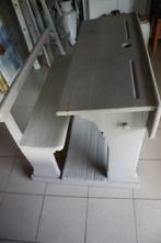 Banc d'école, Ophalen, Ancien, Gebruikt, Twee