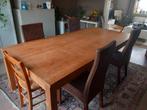 Grote houten tafel, Huis en Inrichting, Tafels | Eettafels, Ophalen, Gebruikt, 100 tot 150 cm, 200 cm of meer