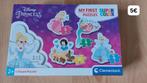 Disney Princess puzzels 3 6 9 12 stuks, Ophalen of Verzenden, Minder dan 10 stukjes, Gebruikt, 2 tot 4 jaar