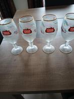 4 Stella Artois glazen (Crafted for the holidays), Verzamelen, Ophalen of Verzenden, Zo goed als nieuw, Glas of Glazen, Stella Artois