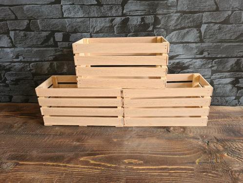 Decoratieve kistjes / Appelkistjes – Strak Design, Huis en Inrichting, Woonaccessoires | Kisten, Nieuw, Minder dan 50 cm, Minder dan 50 cm
