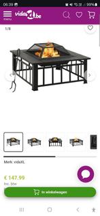 Vuurtafel met afsluiting, Tuin en Terras, Ophalen of Verzenden, Nieuw