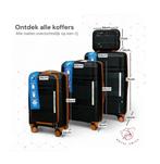 Nouveau Model 2025 Set de 4 Valises, Uitschuifbare handgreep, Hard kunststof, Nieuw, Ophalen of Verzenden