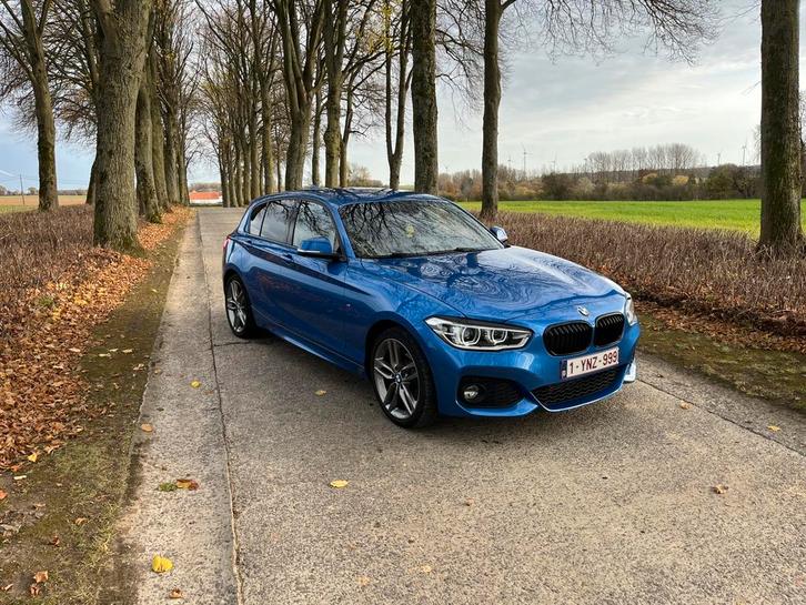 BMW 118d 2017 euro6d F20 LCI B47, Auto's, BMW, Particulier, 1 Reeks, Diesel, Euro 6, Stadsauto, 5 deurs, Handgeschakeld, Blauw