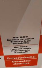 2 radiateurs électriques d'appoint, Bricolage & Construction, Chauffage & Radiateurs, Enlèvement, Neuf, 800 watts ou plus, Radiateur