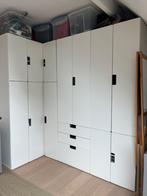 kleerkasten ikea in gebroken wit, Ophalen, Gebruikt, 50 tot 100 cm, 150 tot 200 cm