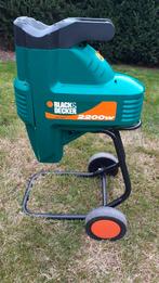 Hakselaar black en decker 2200w., Tuin en Terras, Ophalen, Gebruikt