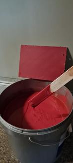 10 liter Chalk emulsie binnen muurverf Library Red of Velvet, Ophalen, Nieuw, Overige typen