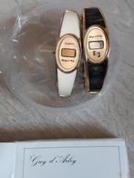 2x horloge Guy d’Arley quartz , uurwerk harde armband  5cm, Handtassen en Accessoires, Horloges | Dames, Overige merken, Overige materialen
